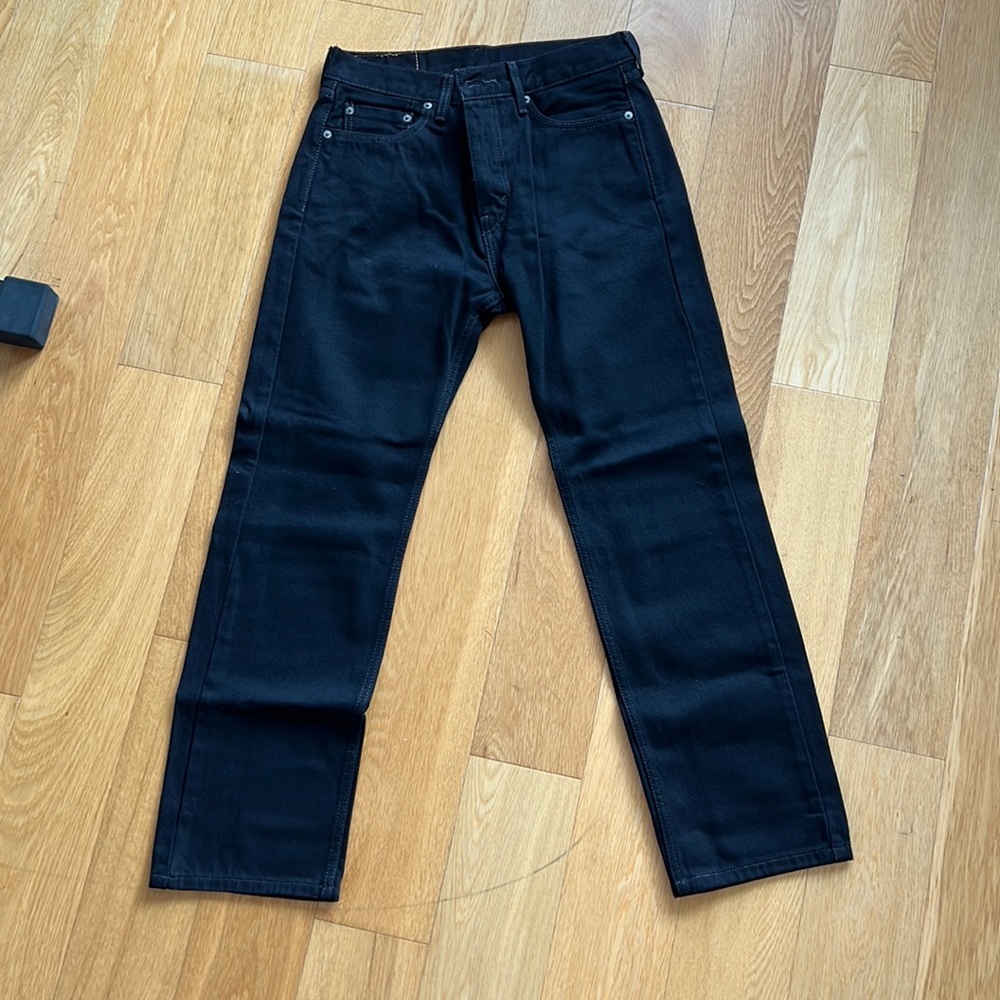 Men’s Levi’s 505 black jeans 30 x 29